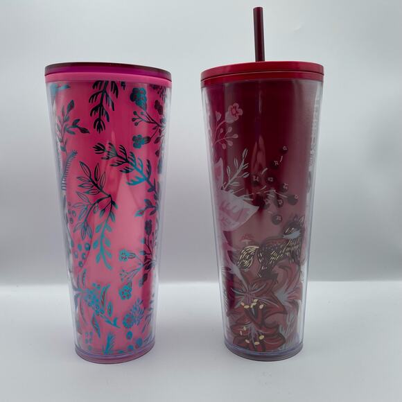Starbucks 2022 Holiday Venti 24.6 oz Tumblers New Never Used - Picture 4 of 7